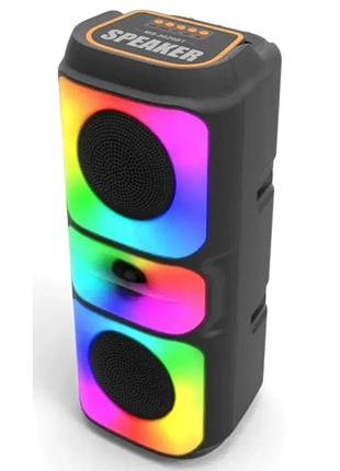 Колонка ms‑3629bt‑m, bluetooth, 10 вт × 2