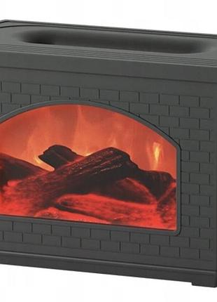 Увлажнитель-аромадиффузор воздуха «камин» с подсветкой fireplace humidifier 915