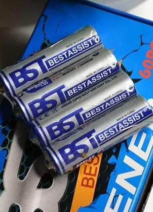 Батарейки bestassist r6p aa 1.5v 0% mercury (этона по уп.)