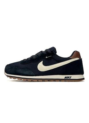Чоловічі кросівки nike md runner 2 dark navy beige