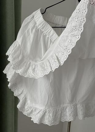 Юбка біла h&m 4