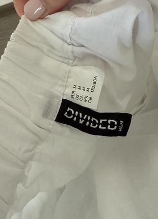 Юбка біла h&m 5