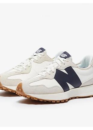 New balance 327 жіночі кросівки moonbeam outerspace кремового кольору ws327kb