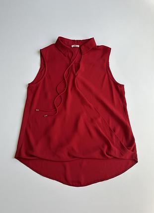 Блуза червоного кольору базова river island