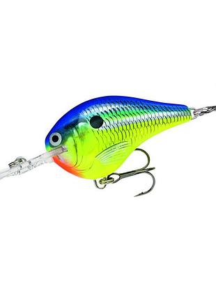 Воблер rapala dives-to 16 70mm 22g 5m #prt (dt16 prt)