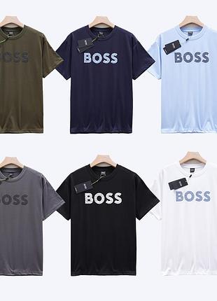 Мужская повседневная футболка boss