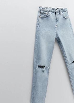 Джинси  zara р.26 стрейч