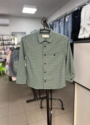 Сорочка для хлопчика 116 см. zara рубашка в клітинку