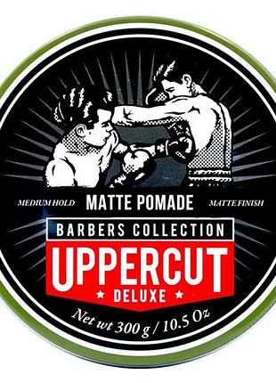 Матова помада uppercut deluxe matt pomade barber tin 300 г