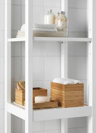 Набір для ванної кімнати ikea драган, 4 шт., бамбук,