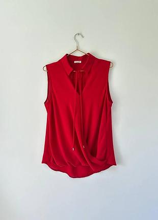Блуза червоного кольору базова river island