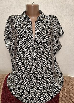 Блуза рубашка женская летняя р.l