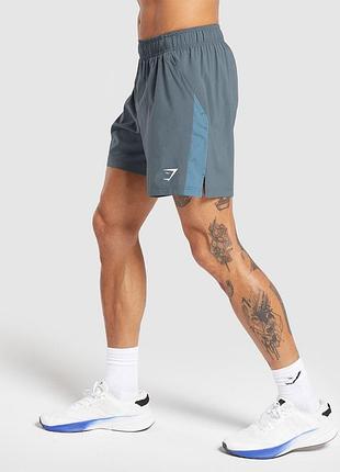 Мужские легкие спортивные шорты для бега и тренировок gymshark оригинал