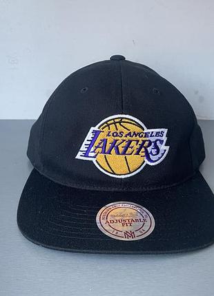 Колекційна рідкісна бейсболка mitchell & ness nba los angeles lakers snapback