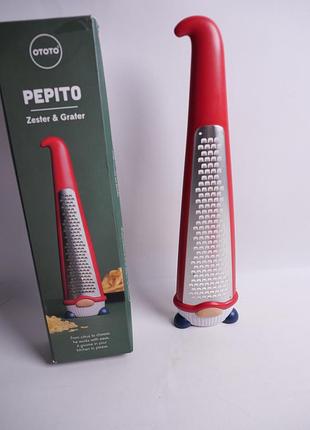 Стильная терка pepito gnome в виде гнома с шапкой-чехлом
