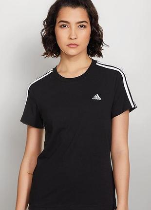 Хлопковая женская футболка adidas