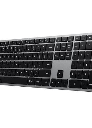 Клавиатура satechi slim x3 bluetooth backlit keyboard space gray (st-btsx3m)