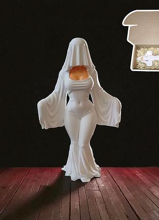 🎃 хелловін фігурка ghost girl у подарунковій коробці 👻