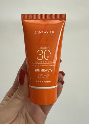 Сонцезахисне молочко для тіла lancaster sun beauty body 50 ml