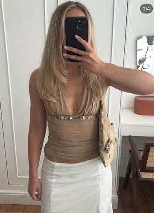 Стильний топ zara з нових колекцій