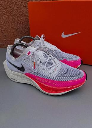 Оригінальні бігові кросівки nike zoomx vaporfly 41-42 розмір 26.5 см