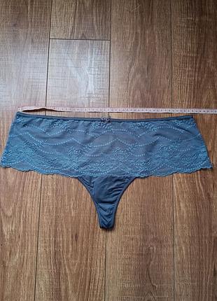 🎀 шикарные сетевые трусики 
🎀 бренд hunkemoller
🎀 размер xl американский (наш 2xl-3xl) заказ от 2 шт,коты на карту.