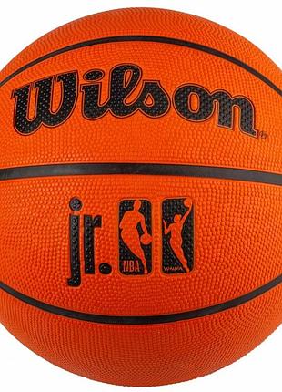 М'яч баскетбольний wilson junior wnba drv outdoor розмір 5, 6, 7 гумовий (wz3021902xb) 6
