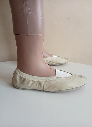 Чешки кожаные для танцев, танцевальные туфли