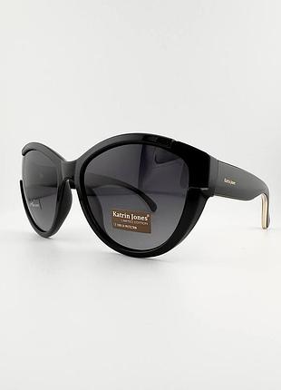 Женские солнцезащитные очки katrin jones​ kj0826 col.001-g16 polarized с поляризацией, черные