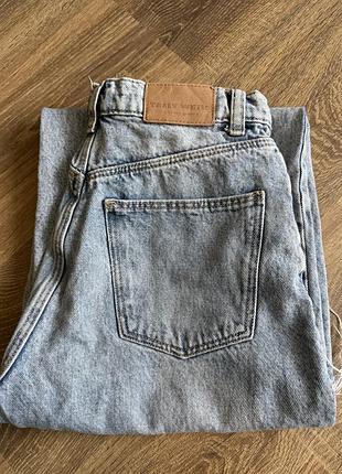 Джинси прямі голубі denim