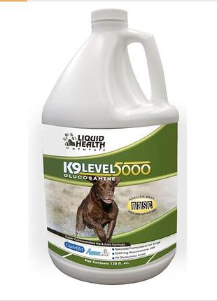 Глюкозамін із хондроїтином посилений рідкий liquid health k9 level 5000
