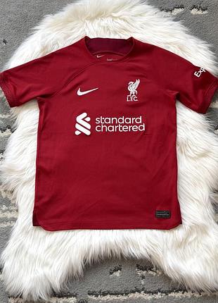 Футболка nike liverpool fc dri-fit дитяча (розмір m 137–147 см)