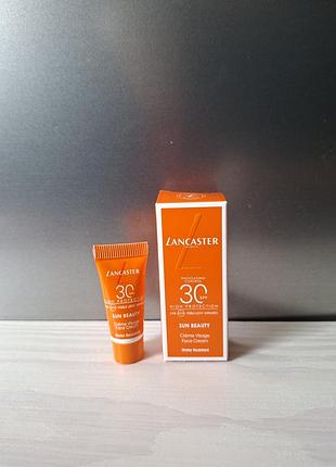 Сонцезахисний крем для обличчя lancaster sun beauty spf30