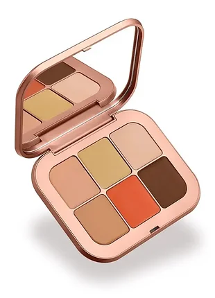 Палетка для обличчя kiko milano golden oasis face palette - 02 medium to dark (000217)
