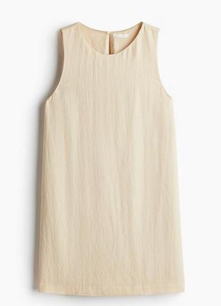 Лаконічна лимонна сукня прямого крою h&m