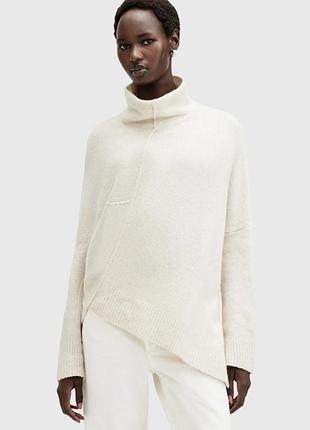Асиметричний светр з вовни allsaints