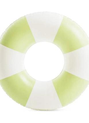 Детский надувной круг coastal cabana tube 59271(green) 91 см