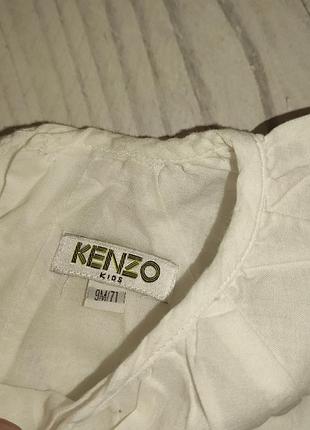 Платье батист kenzo 6