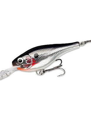 Воблер rapala shad rap suspen 70mm 12g 2.1-4.5m #s (srrs07 s)