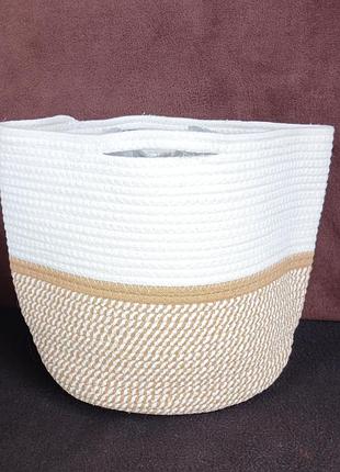 Корзинка декоративная, плетеная
25*37 см