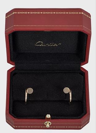 Сережки cartier juste un clou гвоздь