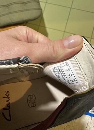 Ботинки clarks, нові, розмір 25.5 6