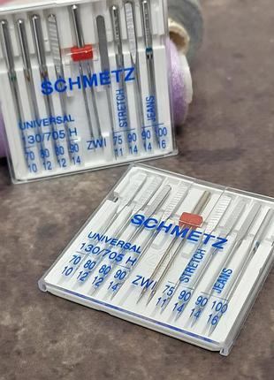 Иглы schmetz combi-box на 9 игл