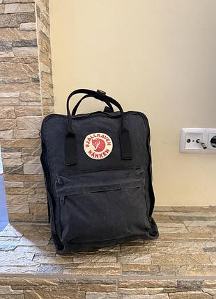Рюкзак fjallraven kanken fjall raven чорний