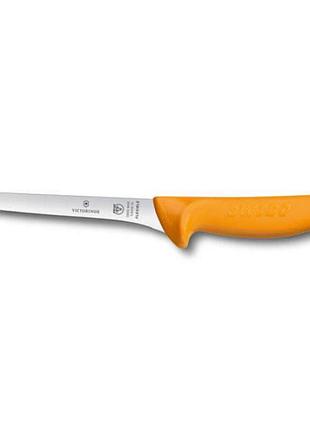 Ніж кухонний обваловувальний victorinox swibo boning, вузький, гнучкий, помаранчевий, 13 см