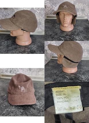 Кепка camel vintage xl зимняя вашанка бейсболка