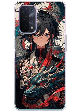 Чохол силіконовий з картинкою на oppo a54 5g (аніме, anime)