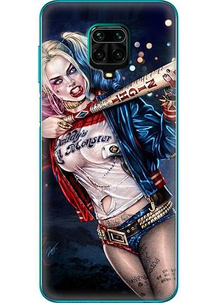 Чохол силіконовий з картинкою на xiaomi redmi note 9s (харли квинн, harley quinn)