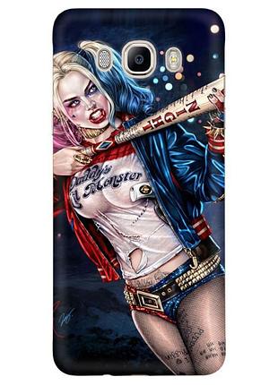 Чехол силиконовый с картинкой на samsung galaxy j5 2016 (j510) (харли квинн, harley quinn)