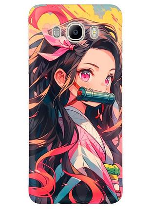 Чохол силіконовий з картинкою на samsung galaxy j5 2016 (j510) (аніме, anime)